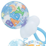 Baby Boy Pacifier balloon bubble Bouquet