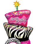 Birthday Zebra Cake