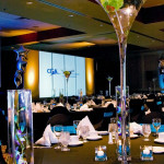 Jumbo Martini Casino Centrepiece Decor