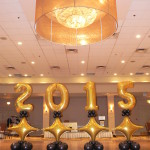 Jumbo Balloon Number Grad Decor