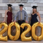 2020 Grad number balloons 34 inches tall