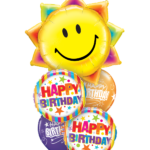 A Little Birthday Sunshine Balloon Bouquet