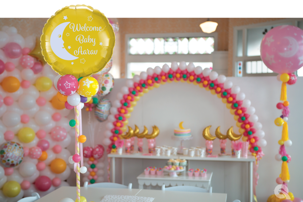 Baby Shower Balloon Decor