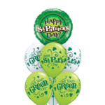 St Patricks Day Balloon Bouquet Medium classic