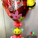 BEE Mine Valentines Balloon Bouquet