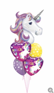 Magical Pastel Unicorn Balloon Bouquet