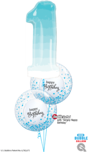 You are ONE of a Kind 1st Birthday Balloon Baouuet 1